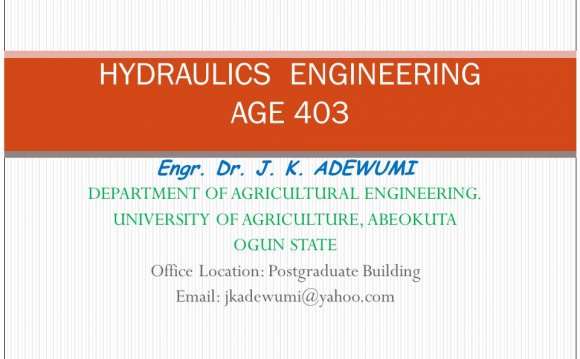 AGRICULTURAL ENGINEERING
