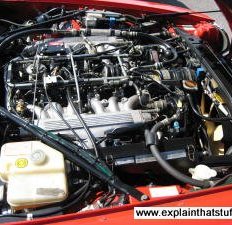 Jaguar XJS V12 engine