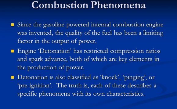 Gasoline-Powered internal combustion engine