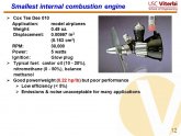 Smallest internal combustion engine