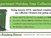 Waste Management Christmas tree