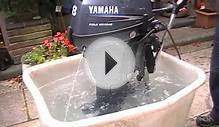 2011 Yamaha 8HP 4 stroke short shaft Petrol Outboard Engine
