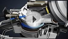 3D Animation of Rotary internal combustion engine