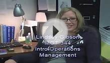 MANAGEMENT: Lindsey Gibson; Management 344 Production