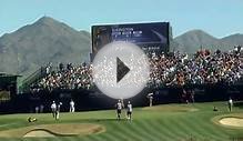 PGA Golfer Gets Booed on 16th at TPC Scottsdale, Arizona