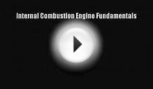 Read Internal Combustion Engine Fundamentals Free Full Ebook