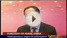 Role of Agriculture in China -- Central China TV