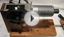 Stirling engine model 2550 rpm