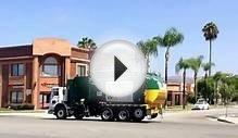 Waste Management Garbage Trucks in Orange County